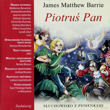 Piotruś Pan AUDIOBOOK [CD]