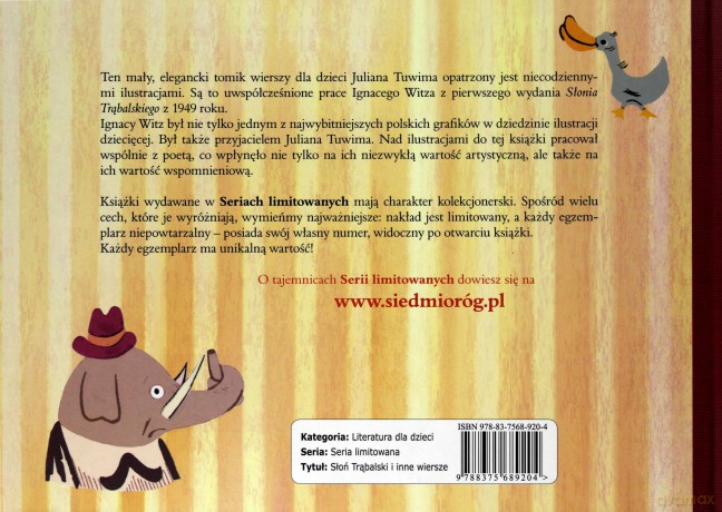 Słoń Trąbalski - Seria limitowana [KSIĄŻKA]