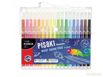 Pisaki w etui 18kol.