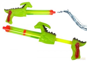 Pistolet Na Wodę 40 cm Dinozaur Zielony Ogród Zabawka 13361