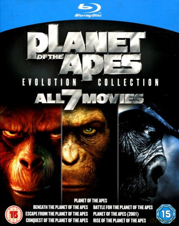Planet of the Apes: Evolution Collection (Planeta Małp) [7xBlu-Ray]