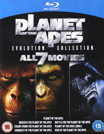 Planet of the Apes: Evolution Collection (Planeta Małp) [7xBlu-Ray]