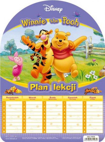 Plan lekcji Kubuś STK14