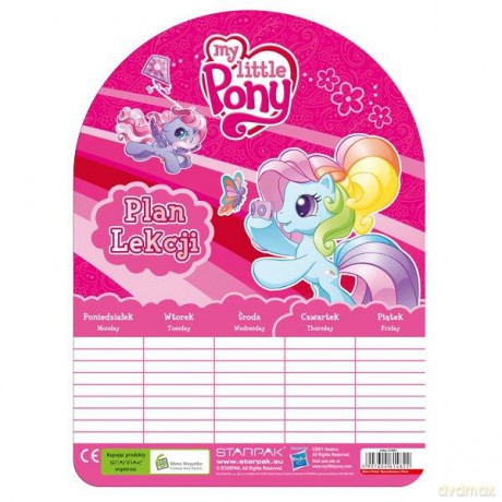 Plan lekcji MLP STK9