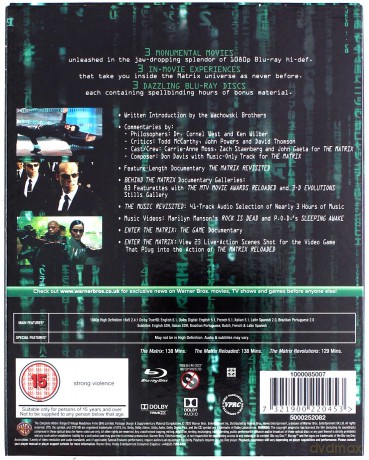 Matrix Complete Trilogy [BOX] [Blu-Ray]