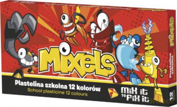 Plastelina 12kol Mixels