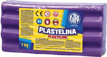 Plastelina 1kg fioletowa