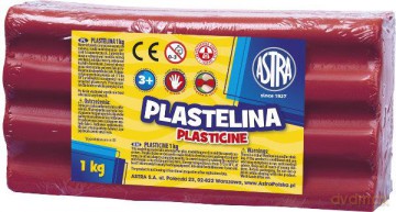 Plastelina 1kg różowa