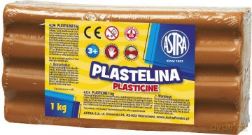 Plastelina 1kg terakota