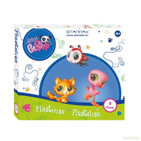 Plastelina 6kol LPS