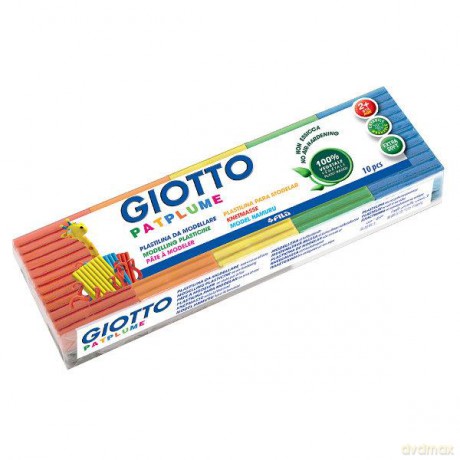 Plastelina Patplume 10x50g