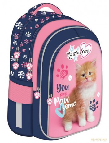 Plecak szkolny BPL-58 My Little Friend Ginger Kitty