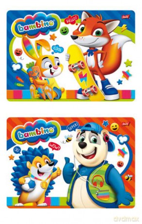 Podkład laminowany A3 BAMBINO standard mix