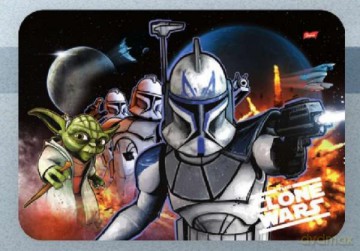 Podkład laminowany A3 CLONE WARS0
