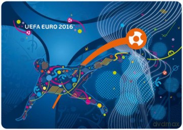 Podkład laminowany A3 EURO 2016