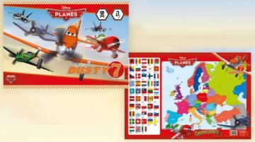 Podkład szkolny na biurko obustronny Planes