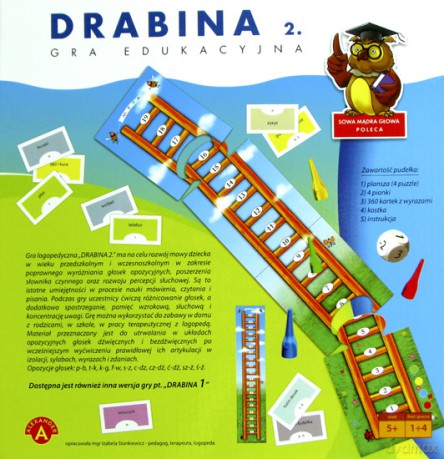 Drabina - cz. 2 - gra logopedyczna [GRA]