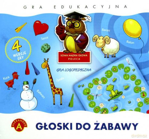 Głoski do zabawy - gra logopedyczna [GRA]