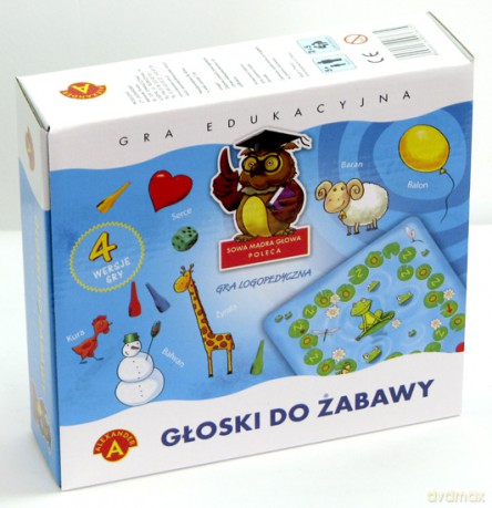 Głoski do zabawy - gra logopedyczna [GRA]