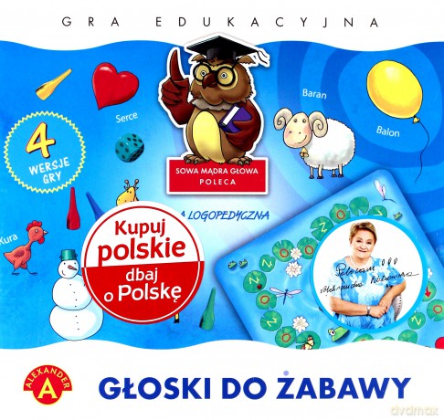 Głoski do zabawy - gra logopedyczna [GRA]