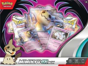 Pokemon TCG: Mimikyu EX box gra karciana REBEL [KARTY]