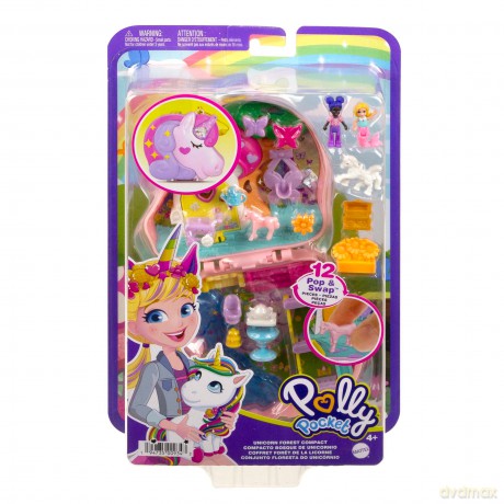 Polly Pocket Zestaw Las Jednorożców HCG20 FRY35
