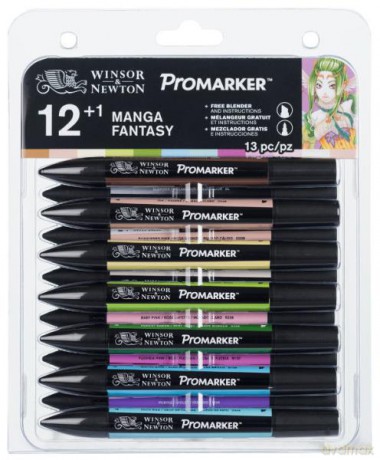 Promarker kpl.12 + 1 Manga Fantasy