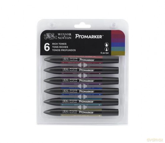 Promarker kpl.6 Rich Tones