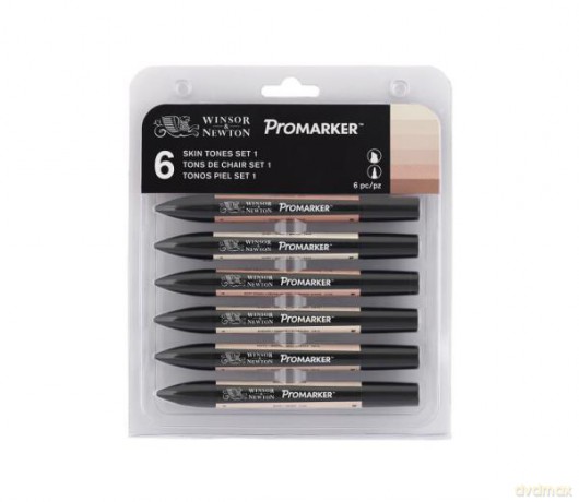 Promarker kpl.6 Skin Tones