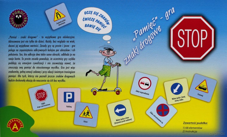 Pamięć. Znaki drogowe [GRA]