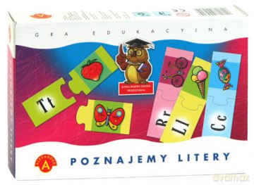 Poznajemy litery [GRA]