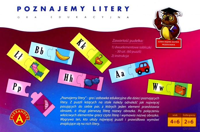 Poznajemy litery [GRA]