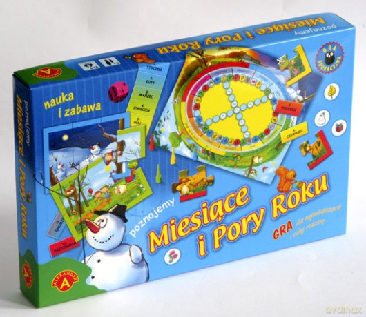 Poznajemy miesiące i pory roku - gra edukacyjna [GRA]