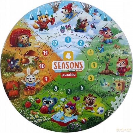 Puzzle 4 niesamowite pory roku 15238 [PUZZLE]