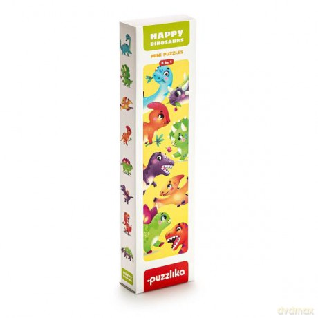 Puzzle 8w1 Dinozaury 15252 Cubika [PUZZLE]