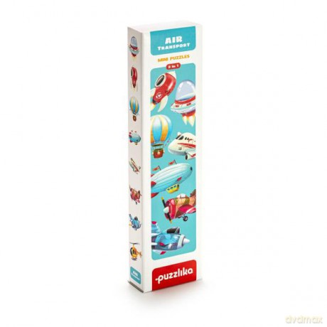 Puzzle 8w1 Transport powietrzny 15283 Cubika [PUZZLE]