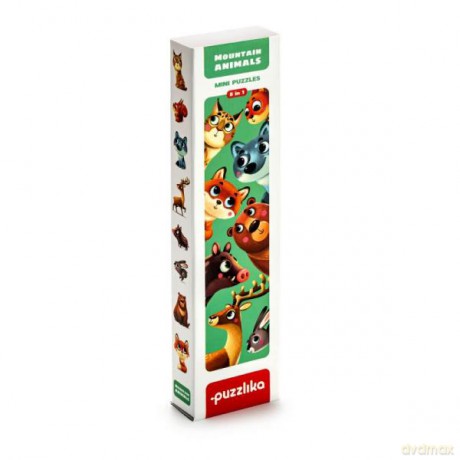 Puzzle 8w1 Zwierzątka górskie 14798 Cubika [PUZZLE]