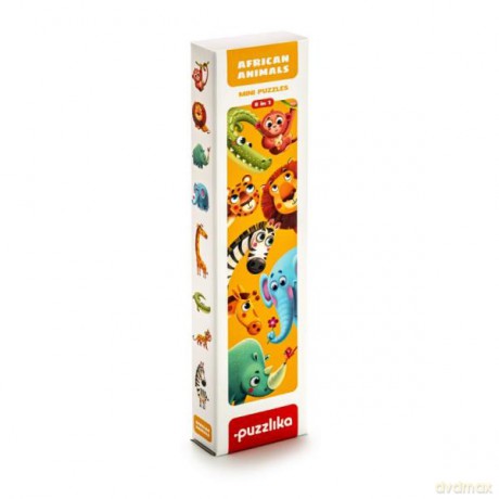 Puzzle 8w1 Zwierzątka Safari 14774 Cubika [PUZZLE]