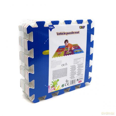 Puzzle piankowe 9el Pojazdy 803926 [PUZZLE]