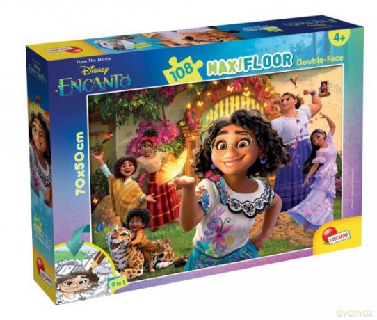 Puzzle podłogowe dwustronne Maxi Floor 108el Disney Encanto 98187 [PUZZLE]