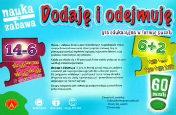 Puzzle - Dodaję i odejmuję [GRA]