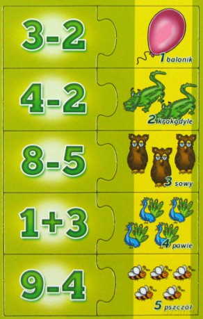 Puzzle - Dodaję i odejmuję [GRA]