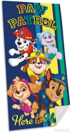 Ręcznik kąpielowy szybkoschnący Psi Patrol 70x140 cm PW16674