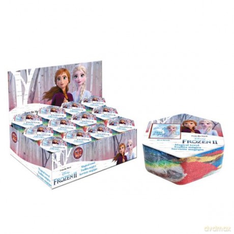 Ręcznik magiczny 30x30 cm mix 4 wzory Frozen. Kraina Lodu WD21066