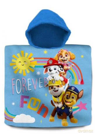 Ręcznik Poncho z kapturem 120x60 cm Psi Patrol PAW PATROL PW19867