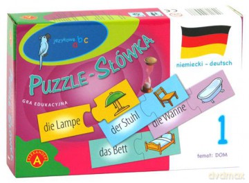 Puzzle - Słówka (niemiecki - dom) [GRA]