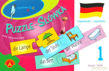 Puzzle - Słówka (niemiecki - dom) [GRA]