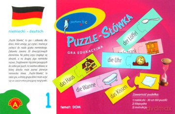 Puzzle - Słówka (niemiecki - dom) [GRA]