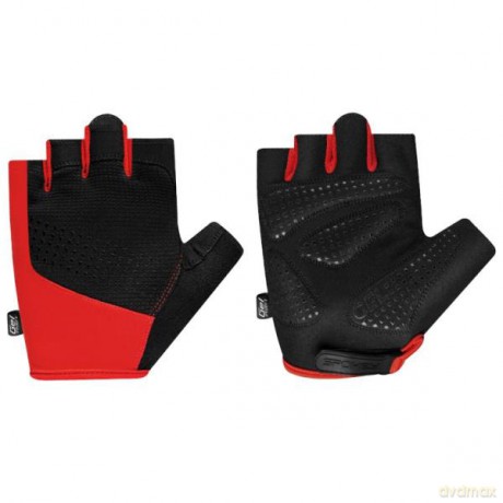 Rękawiczki rowerowe męskie r.XL Avare czarno czerwone 941082