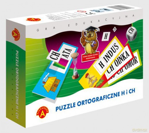 Puzzle ortograficzne h i ch [GRA]